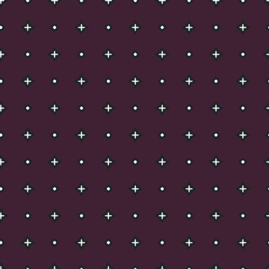 Modern geometrik vektör tasarımı, kusursuz desen çizimi