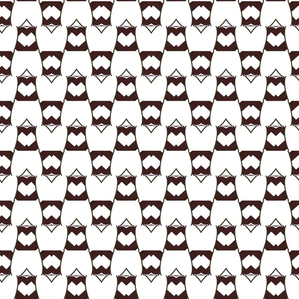 Geometrik süslemeli vektör deseni. Kusursuz tasarım dokusu.