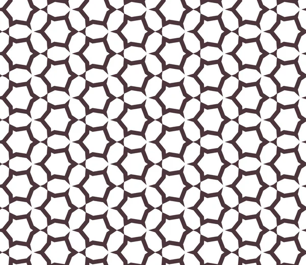 Soyut geometrik süslemeli vektör deseni. Kusursuz tasarım dokusu.