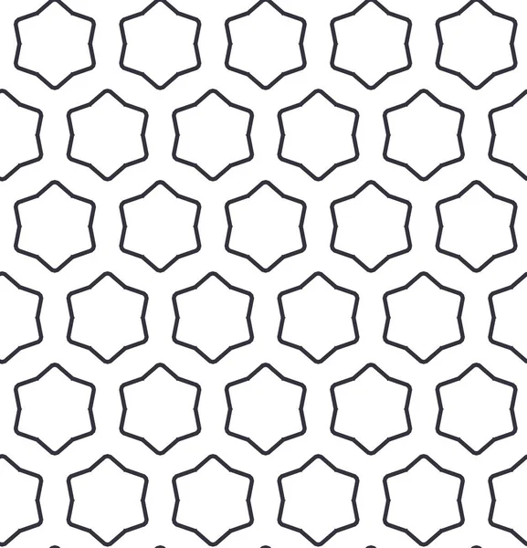 Geometrik süslemeli vektör deseni. Kusursuz tasarım dokusu. 