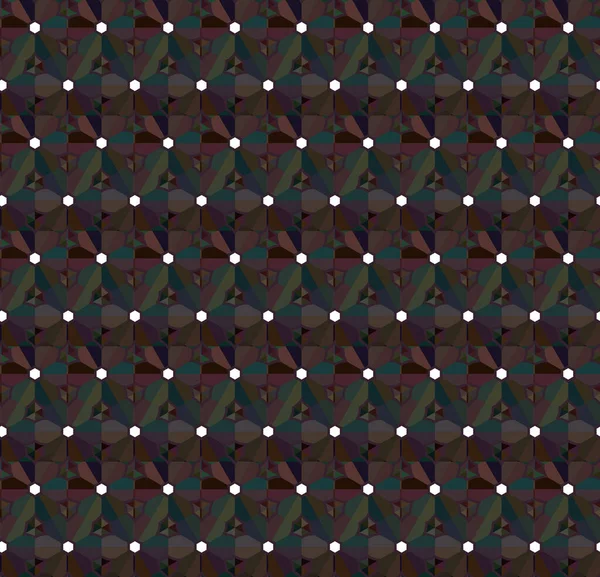 Geometrik süslemeli vektör deseni. Kusursuz tasarım dokusu. 