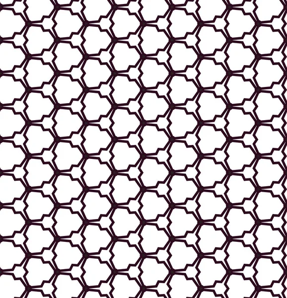Geometrik süslemeli vektör deseni. Kusursuz tasarım dokusu.