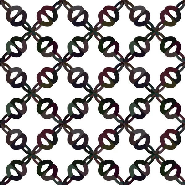 Geometrik süslemeli vektör deseni. Kusursuz tasarım dokusu.