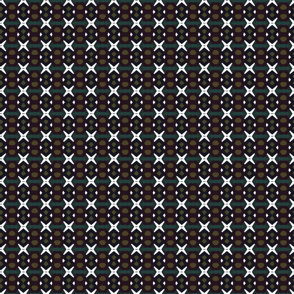 Geometrik süslemeli vektör deseni. Kusursuz tasarım dokusu.