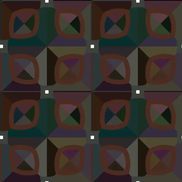 Patrón Vectorial Ornamental Geométrico Textura Diseño Sin Costuras — Archivo Imágenes Vectoriales