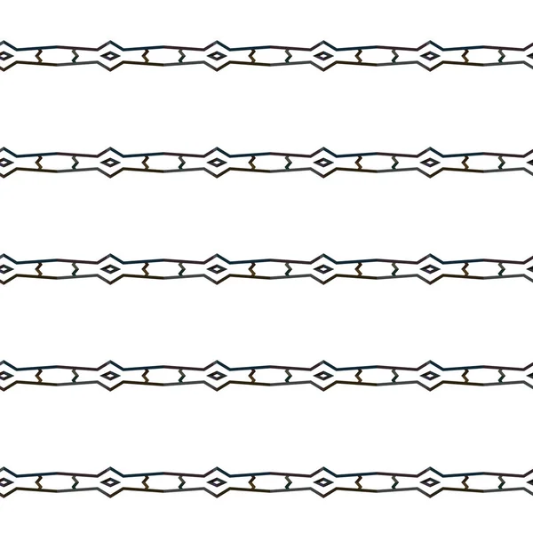 Geometrisches Ornamentales Vektormuster Nahtlose Design Textur — Stockvektor