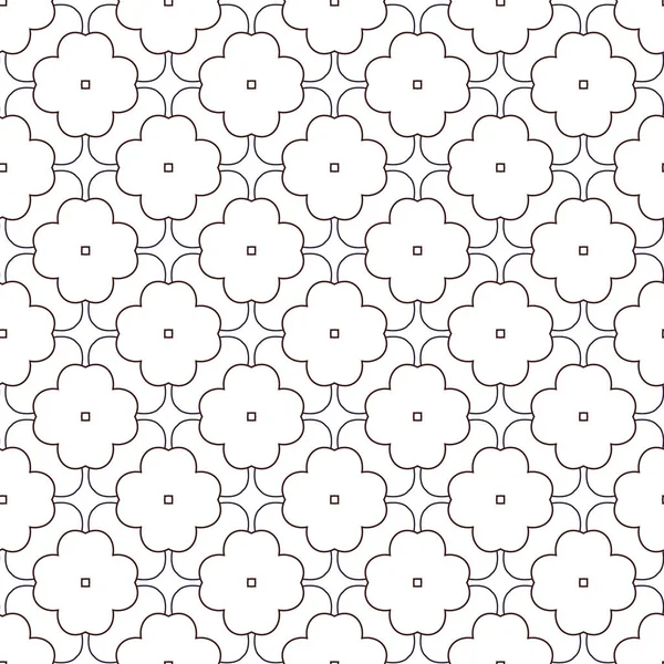 Patrón Vectorial Ornamental Geométrico Textura Diseño Sin Costuras — Vector de stock