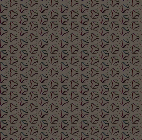 Texture Design Sans Couture Modèle Vectoriel Ornemental Géométrique — Image vectorielle