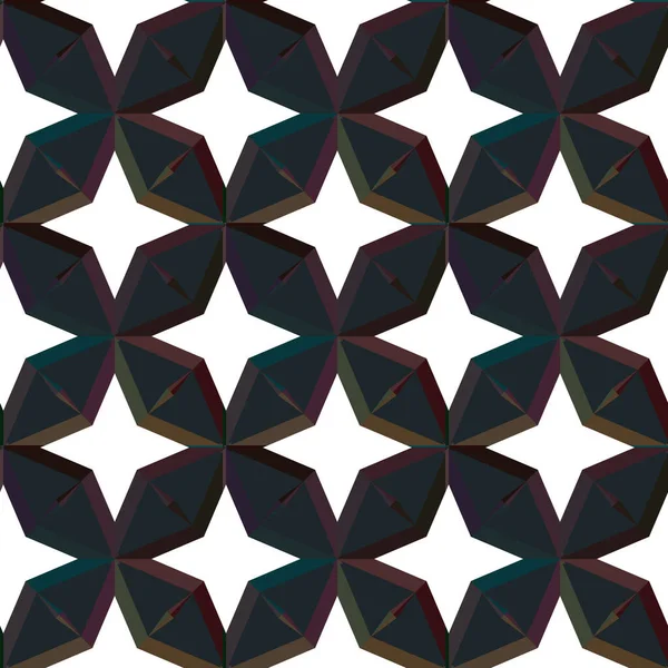 Modern geometrik vektör tasarımı, kusursuz desen çizimi