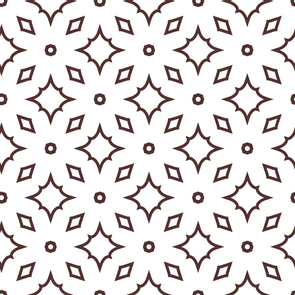 Geometrik süslemeli vektör deseni. Kusursuz tasarım dokusu.