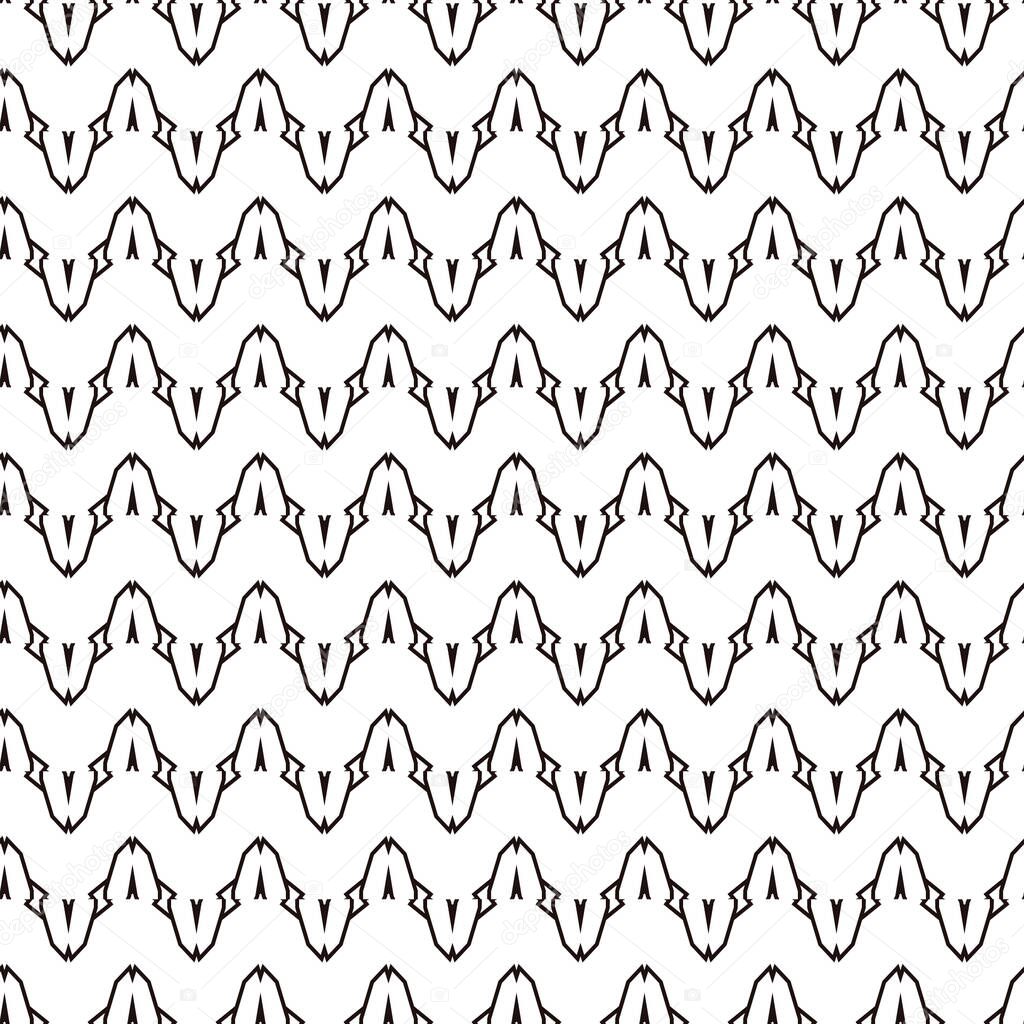 Geometric ornamental vector pattern. Seamless design texture.