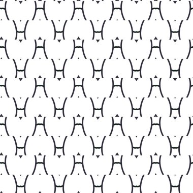 Modern geometrik vektör tasarımı, kusursuz desen çizimi