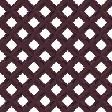 Geometrik süslemeli vektör deseni. Kusursuz tasarım dokusu.