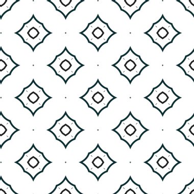 Modern geometrik vektör tasarımı, kusursuz desen çizimi