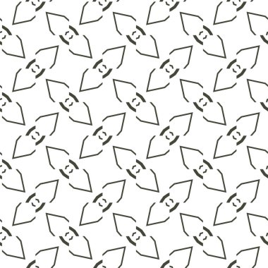 Modern geometrik vektör tasarımı, kusursuz desen çizimi