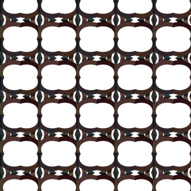 Modern geometrik vektör tasarımı, kusursuz desen çizimi