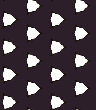 Modern geometrik vektör tasarımı, kusursuz desen çizimi