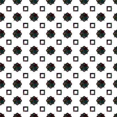 Kusursuz tasarım dokusu. Geometrik süslemeli vektör deseni. 