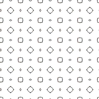 Geometrik süslemeli vektör deseni. Kusursuz tasarım dokusu.