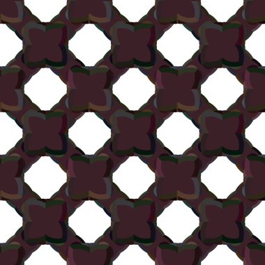 Geometrik süslemeli vektör deseni. Kusursuz tasarım dokusu. 