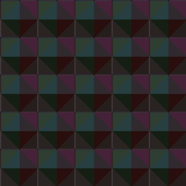 Geometrik süslemeli vektör deseni. Kusursuz tasarım dokusu 