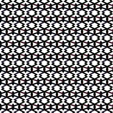 Modern geometrik vektör tasarımı, kusursuz desen çizimi