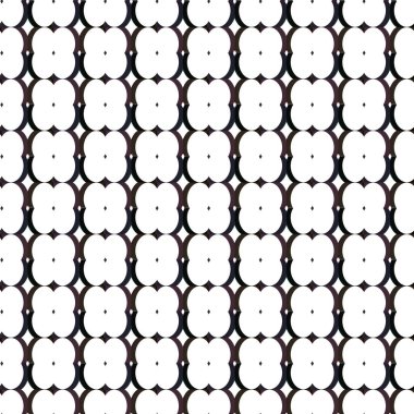 Geometrik süslemeli vektör deseni. Kusursuz tasarım dokusu.