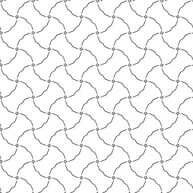 Soyut geometrik şekilli kusursuz desen