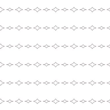 Geometrik süslemeli vektör deseni. Kusursuz tasarım dokusu.