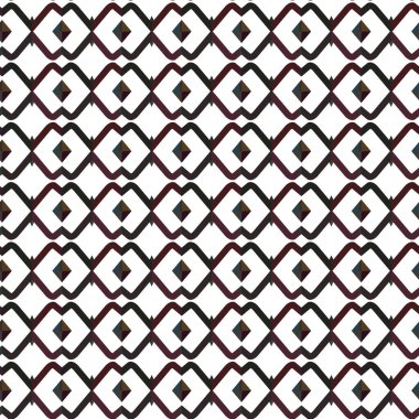 Geometrik süslemeli vektör deseni. Kusursuz tasarım dokusu.