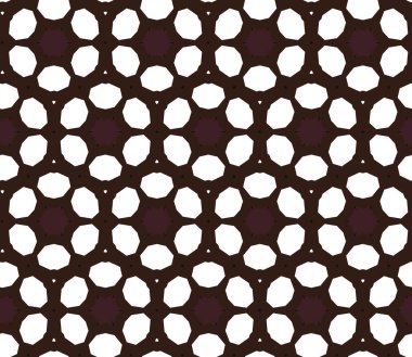 Modern geometrik vektör tasarımı, kusursuz desen çizimi