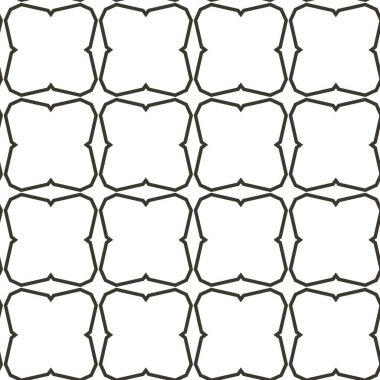 Modern geometrik vektör tasarımı, kusursuz desen çizimi