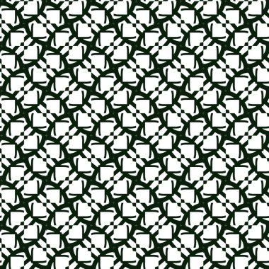 Geometrik süslemeli vektör deseni. Kusursuz tasarım dokusu.