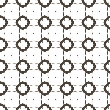 Modern geometrik vektör tasarımı, kusursuz desen çizimi