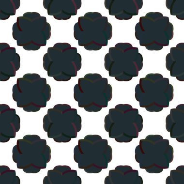 Geometrik süslemeli kusursuz desen. vektör illüstrasyonu