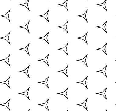 Modern geometrik vektör tasarımı, kusursuz desen çizimi