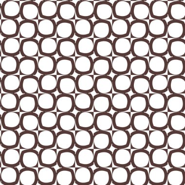 Modern geometrik vektör tasarımı, kusursuz desen çizimi