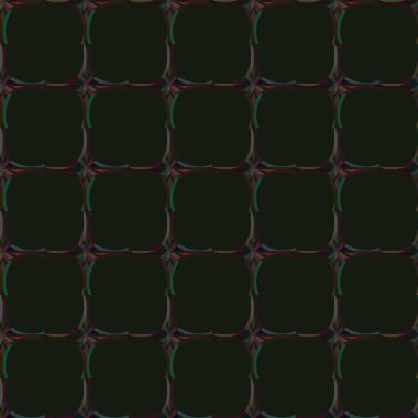 Geometrik süslemeli vektör deseni. Kusursuz tasarım dokusu.