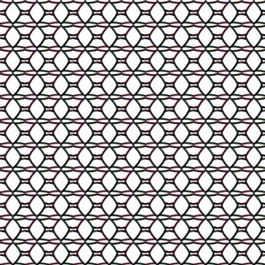 Çiçekler pürüzsüz desen, vektör çizimi