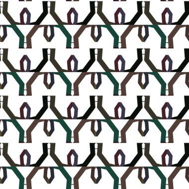 Geometrik vektör tasarımı, kusursuz desen çizimi