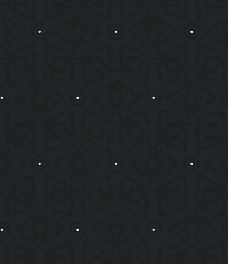 Geometrik süslemeli vektör deseni. Kusursuz tasarım dokusu.