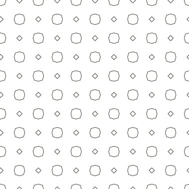 Geometrik süslemeli kusursuz desen. vektör illüstrasyonu