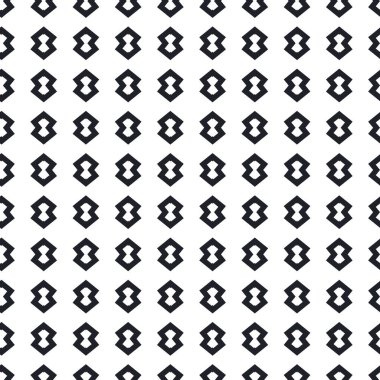 Tasarımınız için soyut elementlerle kusursuz desenlerin vektör çizimi