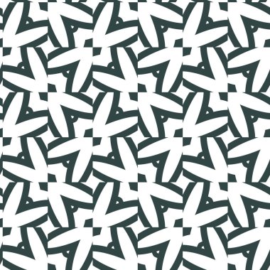 Modern geometrik vektör tasarımı, kusursuz desen çizimi