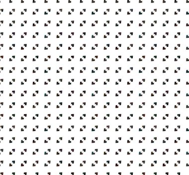 Modern geometrik vektör tasarımı, kusursuz desen çizimi