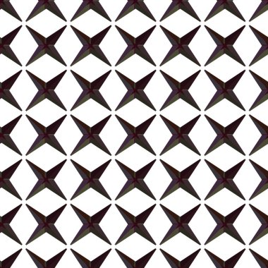 Geometrik süslemeli vektör deseni. Kusursuz tasarım dokusu.