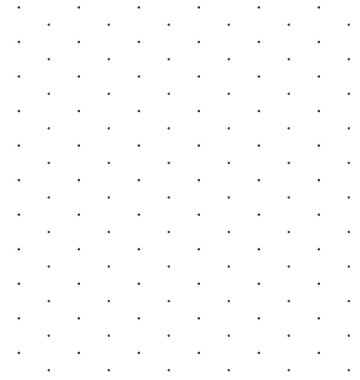 Noktalar ve çizgilerin pürüzsüz örüntüsü.