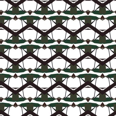 Modern geometrik vektör tasarımı, kusursuz desen çizimi