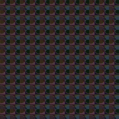 Geometrik süslemeli vektör deseni. Kusursuz tasarım dokusu.