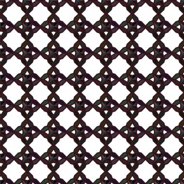 Geometrik süslemeli vektör deseni. Kusursuz tasarım dokusu.